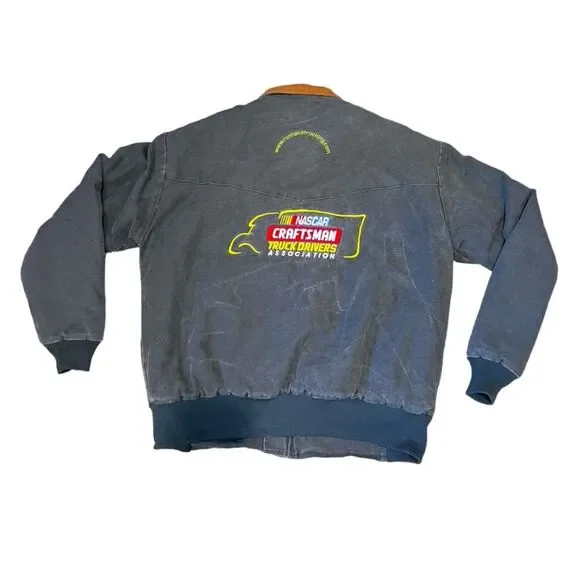 NASCAR Craftsman Association Gray Bomber Jacket - Picture 11 of 11